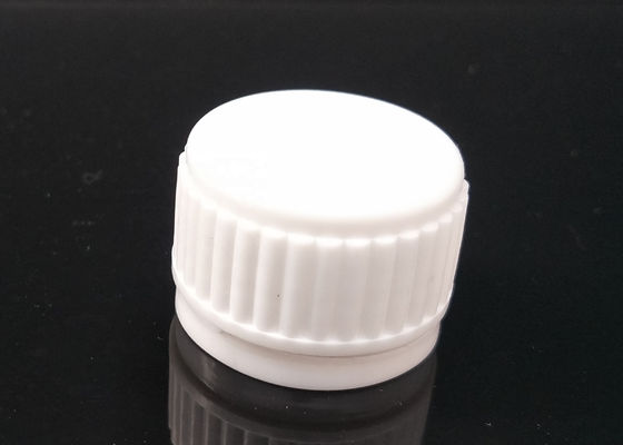 PE Plastik Şişe Vidalı Kapaklar ISO9001 Çocukların Açamayacağı 38mm Plastik Kapaklar