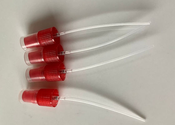 Pompalı Kırmızı Plastik Losyon Şişeleri 10ml Plastik Pompalı Sprey Şişeleri
