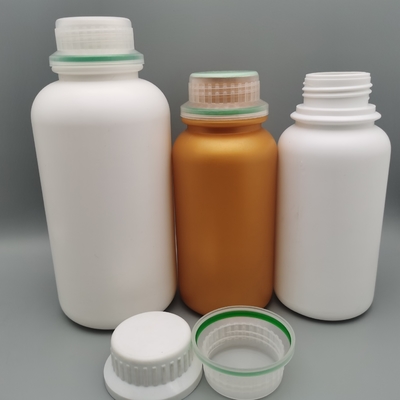 Amber Renkli Hdpe Pestisit Şişesi 100ml Kapasiteli