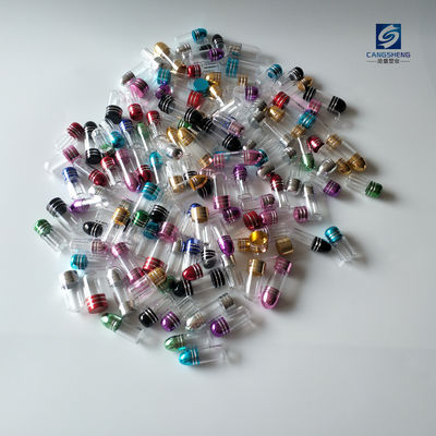 13mm Küçük Plastik Hap Kapları SGS Tek Kapsül Paketleme