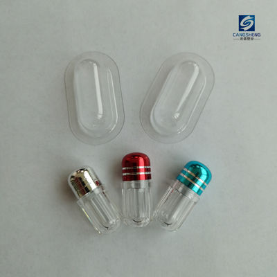 Altıgen Tek Kapsül Şişeleri 12mm 2g Gergedan Hapı Şişesi