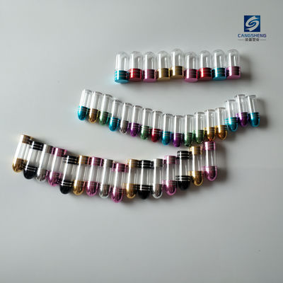 13mm Tek Kapsül Şişeler Alüminyum Kapaklar SGS Rhino Altın Kapsül