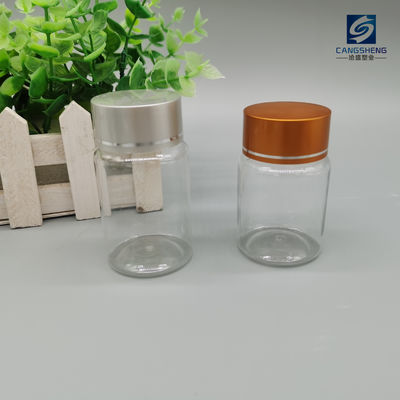 PS Boş Plastik Hap Şişeleri 10ml Silindirik Tablet Kapları
