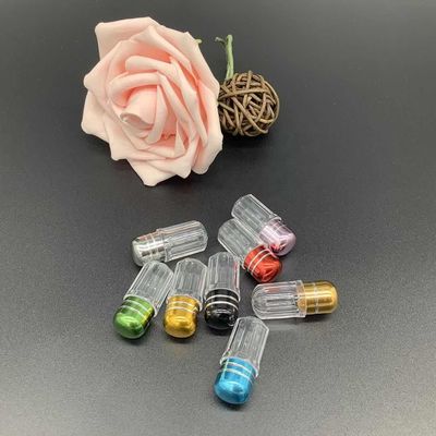 Farmasötik Tek Kapsül Kabukları Alüminyum Kapaklı 10ml Küçük Hap Şişeleri