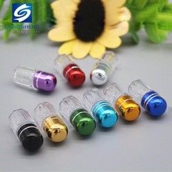 Farmasötik Tek Kapsül Kabukları Alüminyum Kapaklı 10ml Küçük Hap Şişeleri