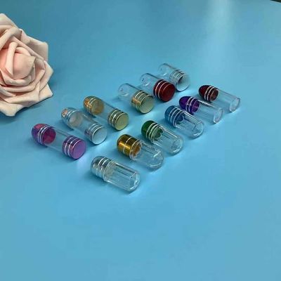 2ml Kapsül Ambalaj Şişeleri Sıcak Damgalama 11mm Küçük Hap Kavanozları