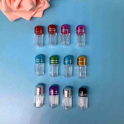 2ml Kapsül Ambalaj Şişeleri Sıcak Damgalama 11mm Küçük Hap Kavanozları