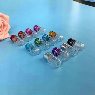 2ml Kapsül Ambalaj Şişeleri Sıcak Damgalama 11mm Küçük Hap Kavanozları