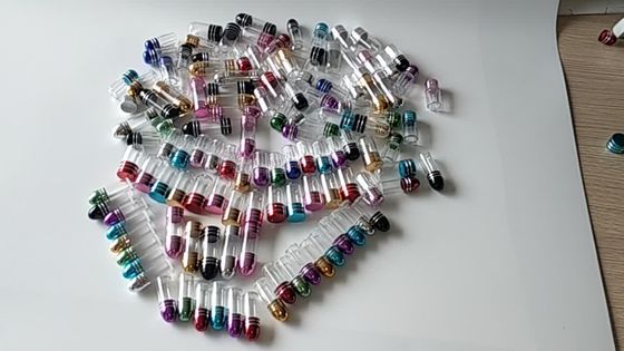 12mm Şeffaf Hap Şişeleri 3ml Farmasötik Mermi Kabuğu