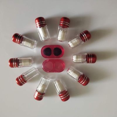 Plastik Blister Tek Hap Kabı 3ml ISO9001 Metal Kapak