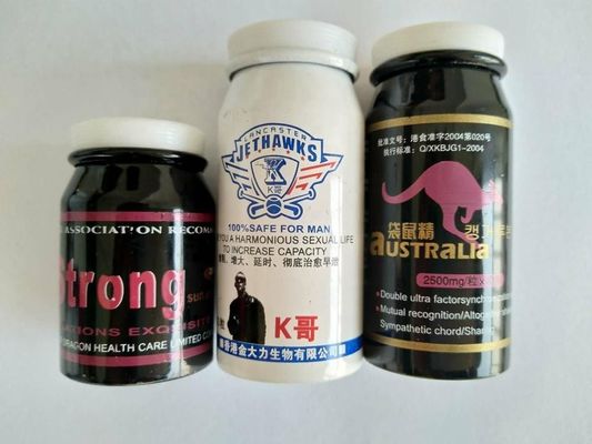 PE Kapaklı 100g Alüminyum İlaç Ambalaj Şişeleri