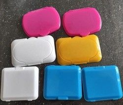 Suya Dayanıklı Islak Mendil Kapaklı FDA 65mm Yeniden Amaçlı Bebek Mendil Kapakları