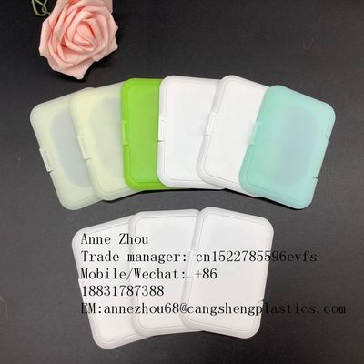 Bebek Mendilleri Islak Mendil Kapağı ISO9001 100mm Polipropilen Plastik Kapaklar