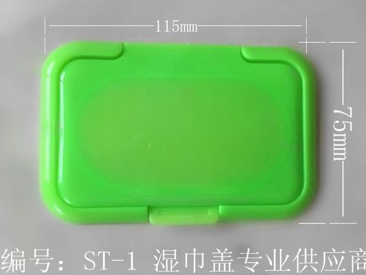 65mm Islak Mendil Kapağı Doldurulamaz ISO9001 Plastik Flip Top Cap