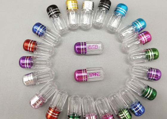 İlaç Plastik Kapsül Şişeleri 12mm PS Mini Hap Kutuları