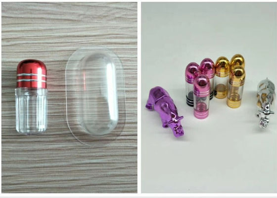 İlaç Plastik Kapsül Şişeleri 12mm PS Mini Hap Kutuları