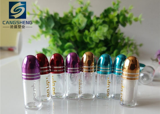 Altın Boş Kapsül Kabukları PS Plastik 2g Şeffaf Hap Şişeleri