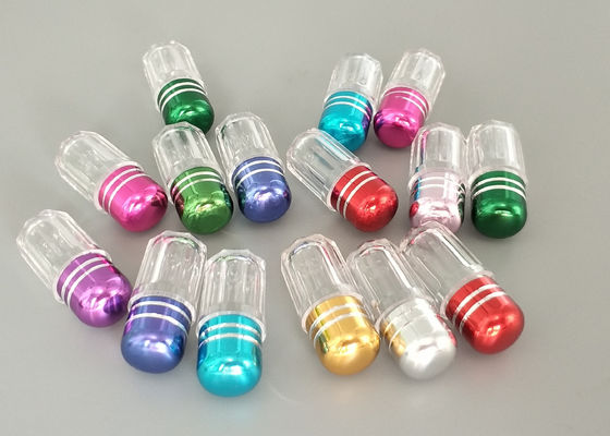 SGS 2g Küçük Plastik Hap Kapları Tek Kapsül Mini Hap Şişeleri