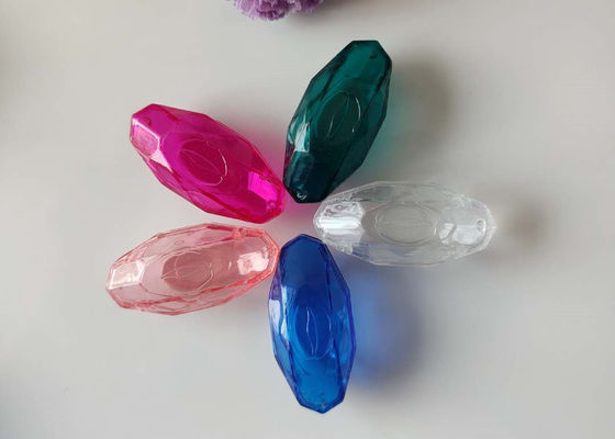 Tek Kapsül için Pembe 2ml Boş Plastik Hap Şişeleri 15mm