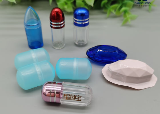 SGS Plastik Hap Kabı Elmas Şekli Yeşil Gergedan 8 Kapsül