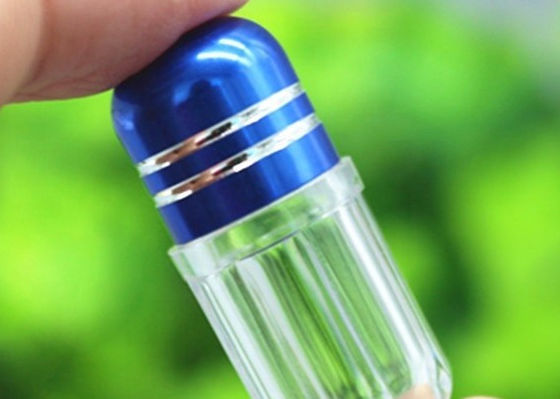 13mm Küçük Hap Şişeleri Silindirik Şekil Tek Kapsül Ambalajı
