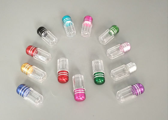36mm Şeffaf Plastik Hap Şişeleri 3g Küçük Plastik Hap Kapları