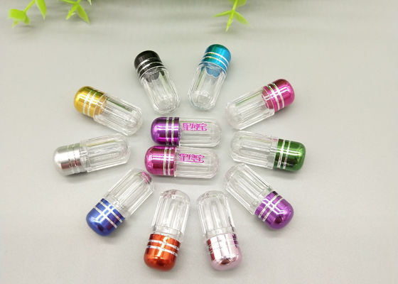36mm Şeffaf Plastik Hap Şişeleri 3g Küçük Plastik Hap Kapları