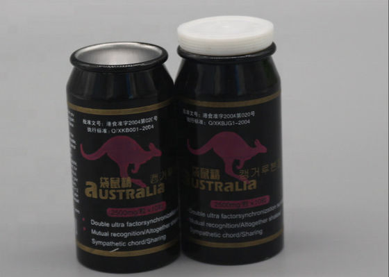 Hap Tabletler Otlar Kapsüller için Alüminyum 100ml İlaç Şişesi