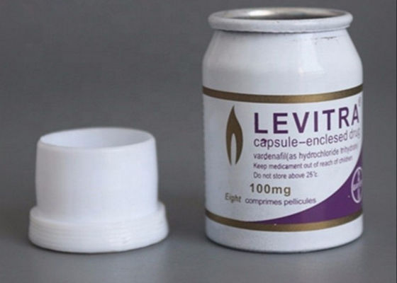PE Kapaklı 100g Alüminyum İlaç Ambalaj Şişeleri