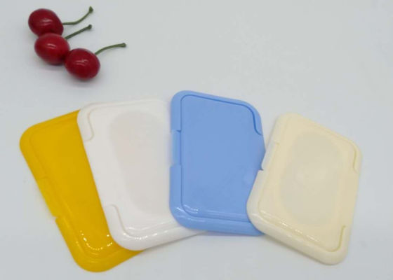 65mm Islak Mendil Kapağı Doldurulamaz ISO9001 Plastik Flip Top Cap