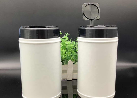 HDPE Islak Mendil Kovaları ISO9001 Silindir Islak Mendil Ambalaj Şişeleri