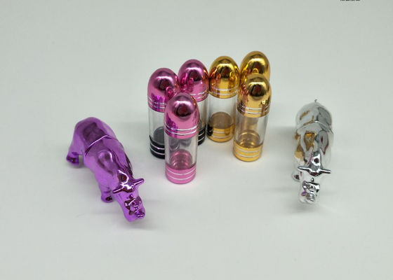 13mm Tek Kapsül Şişeler Alüminyum Kapaklar SGS Rhino Altın Kapsül