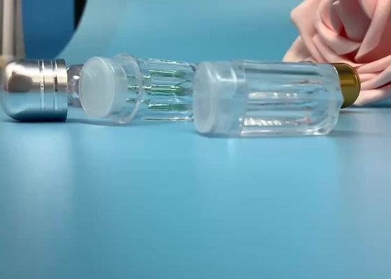 Farmasötik Tek Kapsül Kabukları Alüminyum Kapaklı 10ml Küçük Hap Şişeleri
