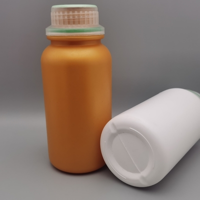 Amber Renkli Hdpe Pestisit Şişesi 100ml Kapasiteli