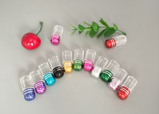 PS Şeffaf Plastik Hap Şişeleri OEM Tek Kapsül Ambalajı